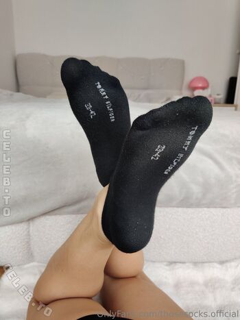 Fitnessgirl of socks